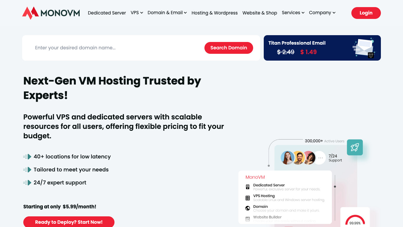 MonoVM company screenshot