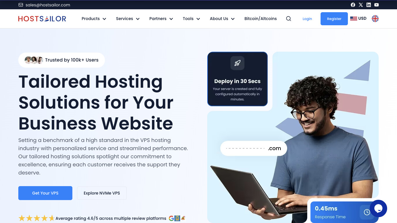 HostSailor company screenshot