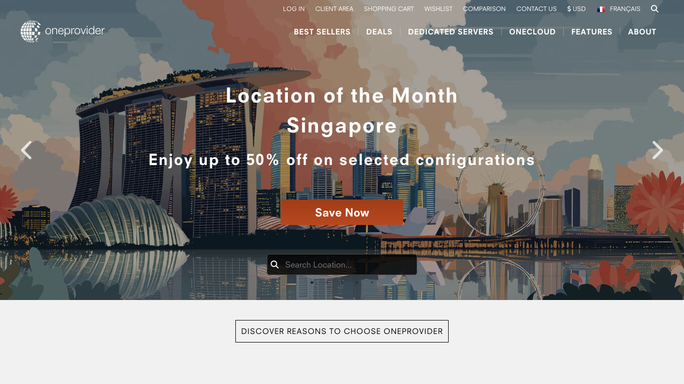 OneProvider screenshot