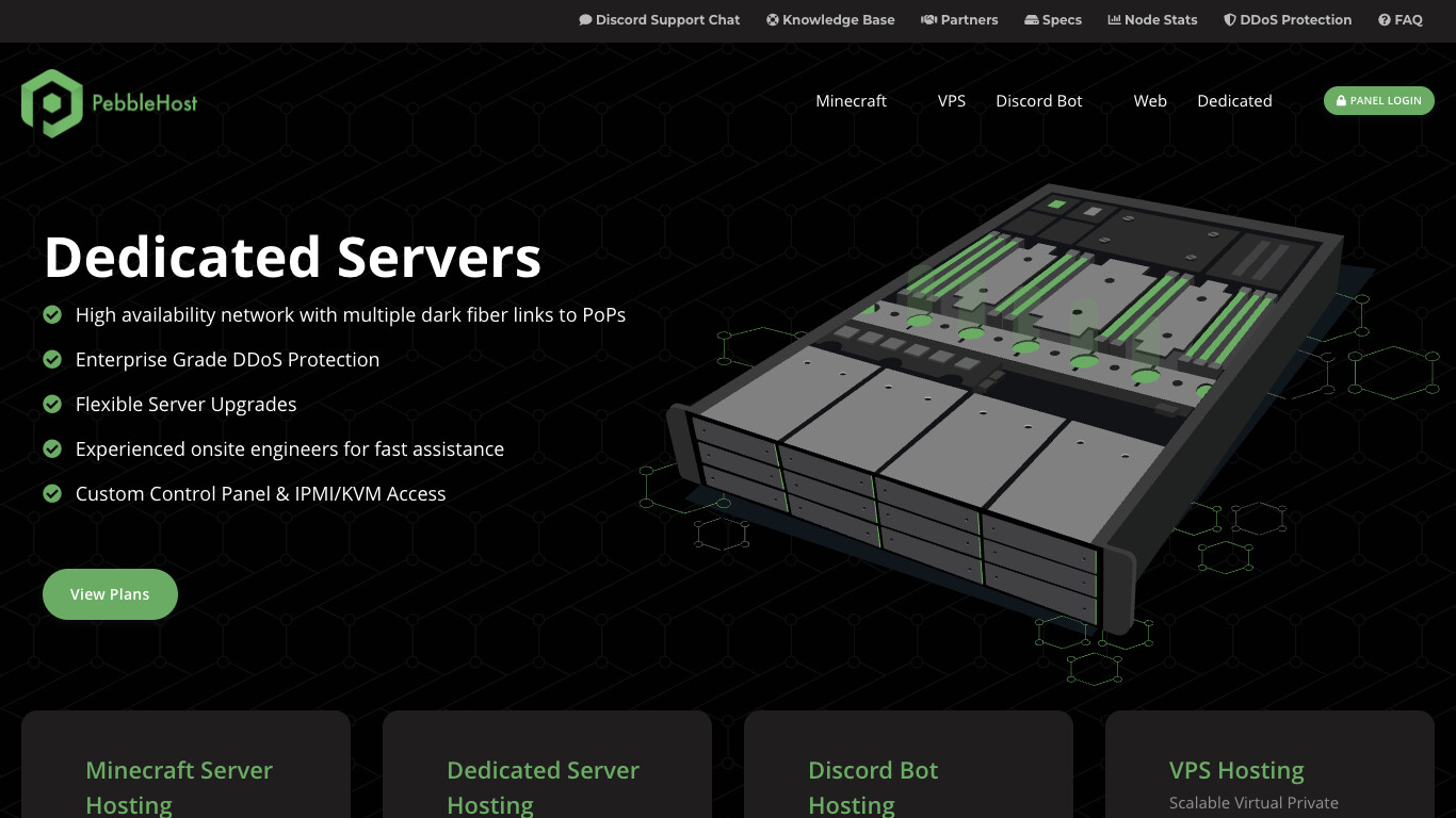 PebbleHost screenshot