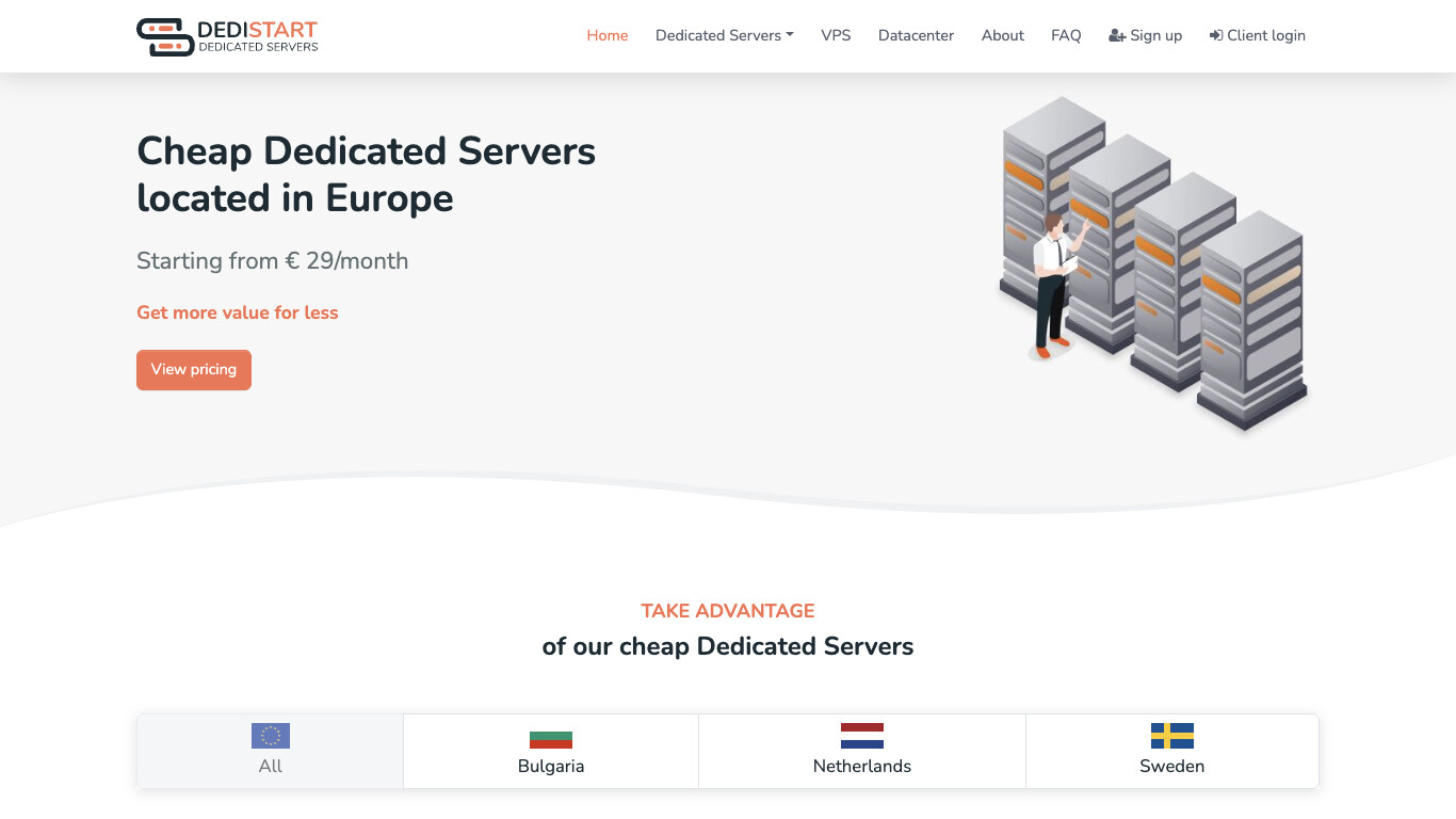 DediStart screenshot
