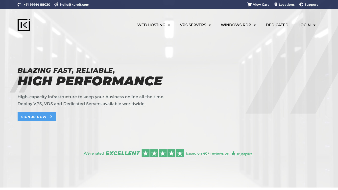 Kuroit company screenshot