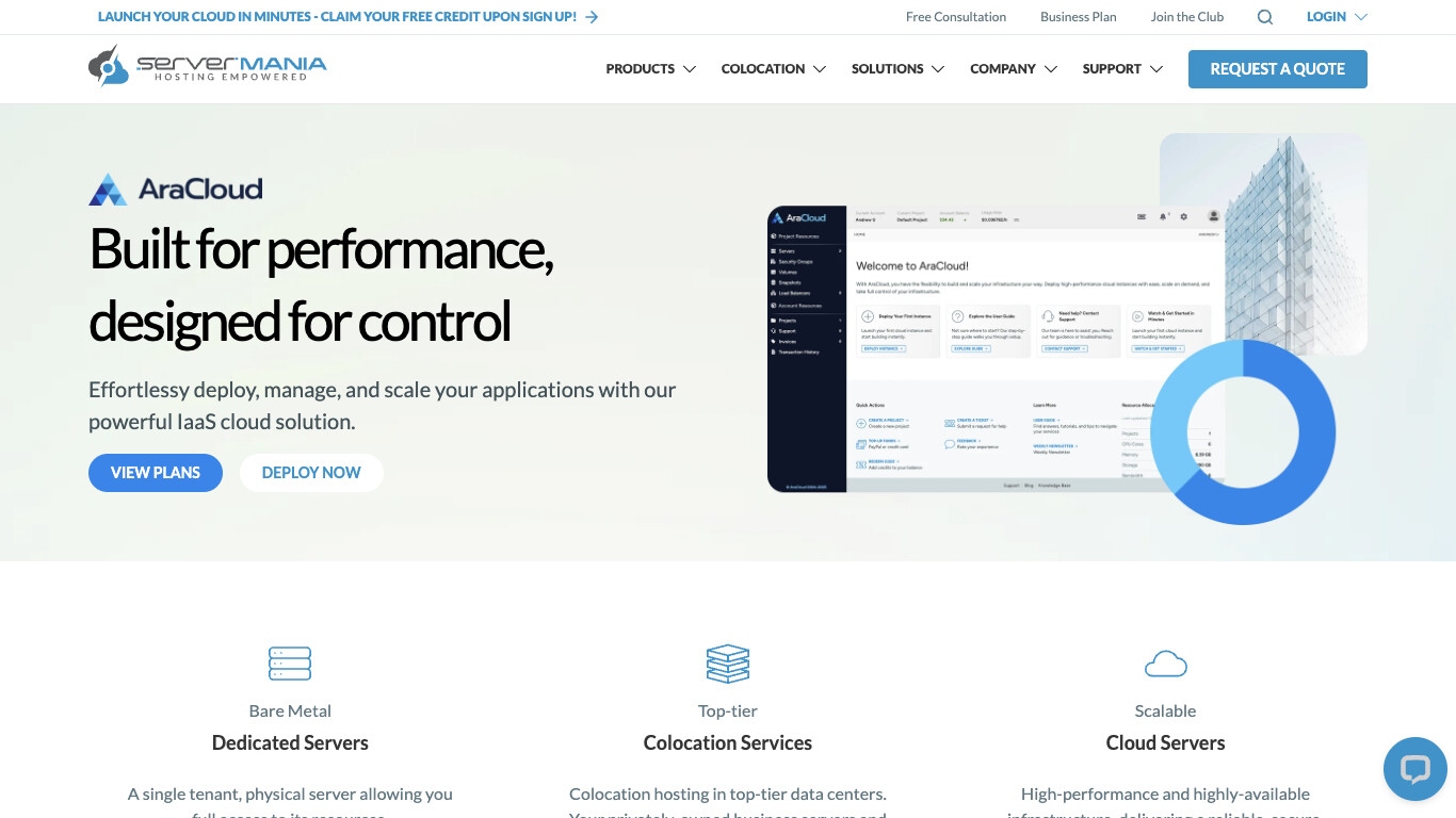 ServerMania screenshot