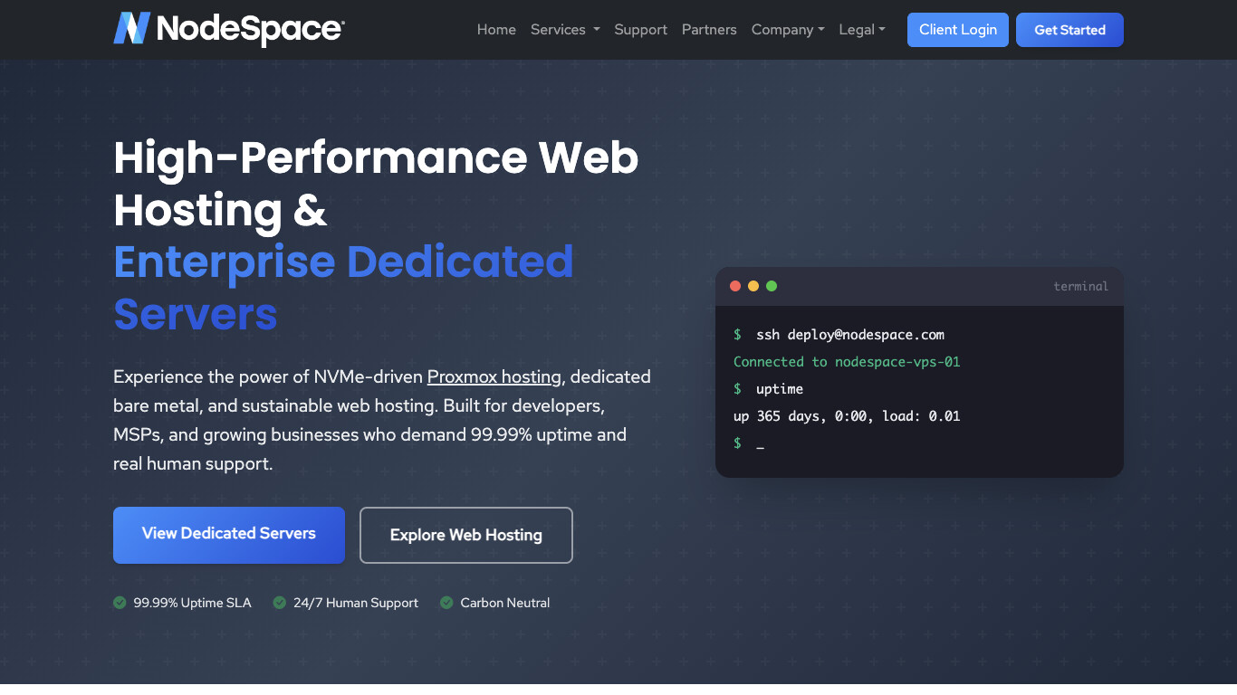 NodeSpace screenshot