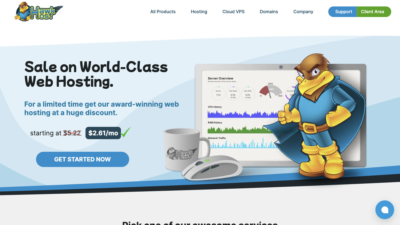 Hawk Host screenshot