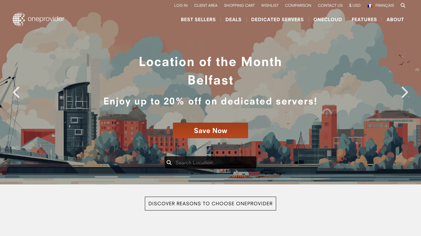 OneProvider screenshot