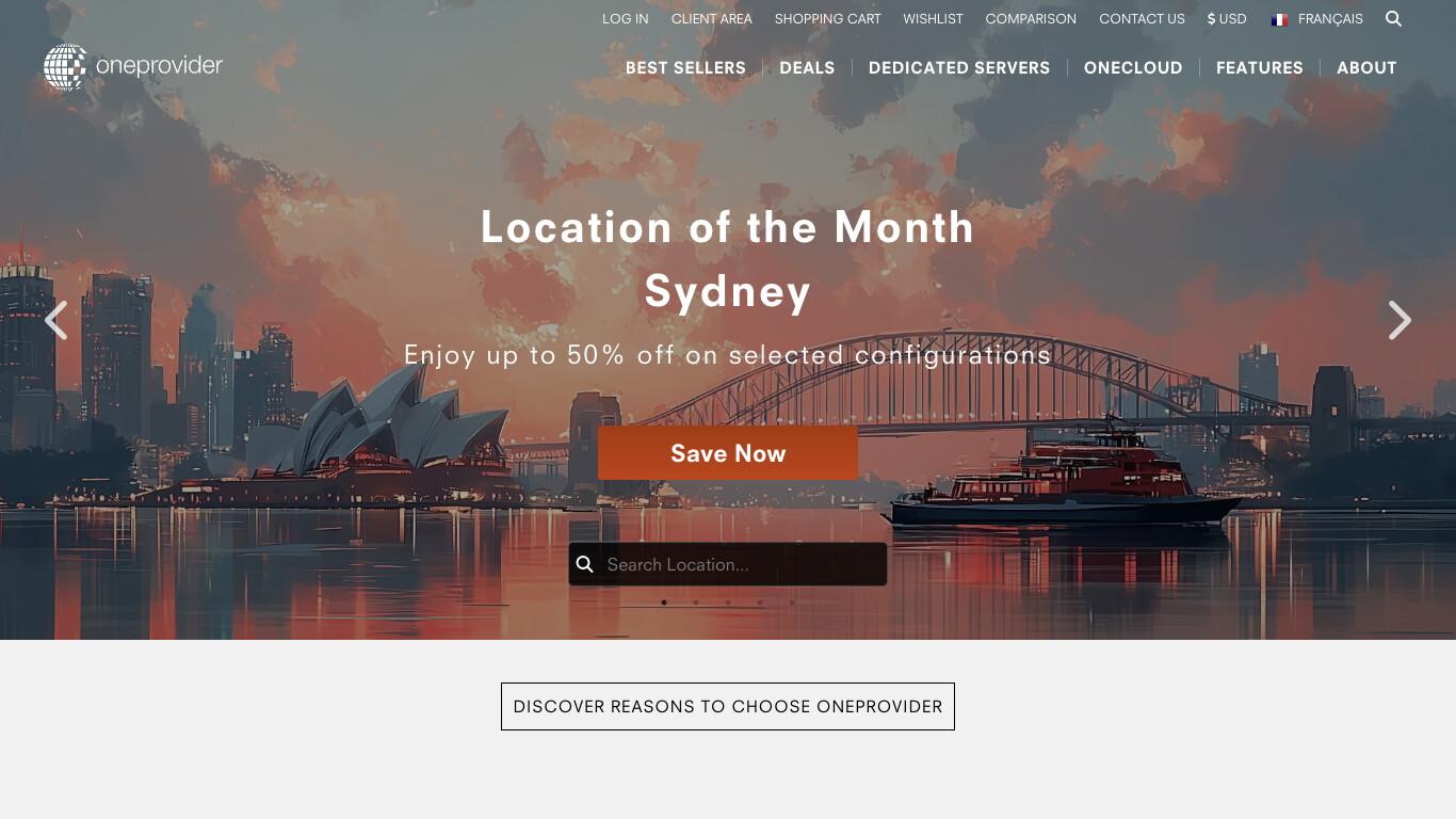 OneProvider screenshot