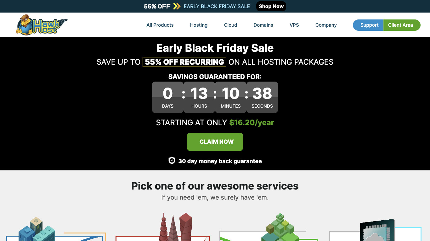 Hawk Host screenshot